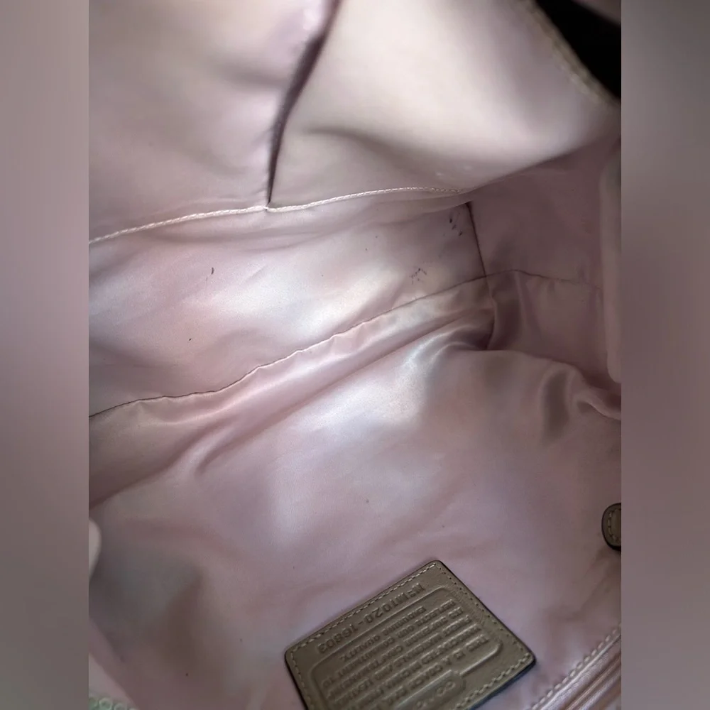 Coach Kristin Spectator Leather Python Hobo-Crossbody Bag - Picture 10 of 16